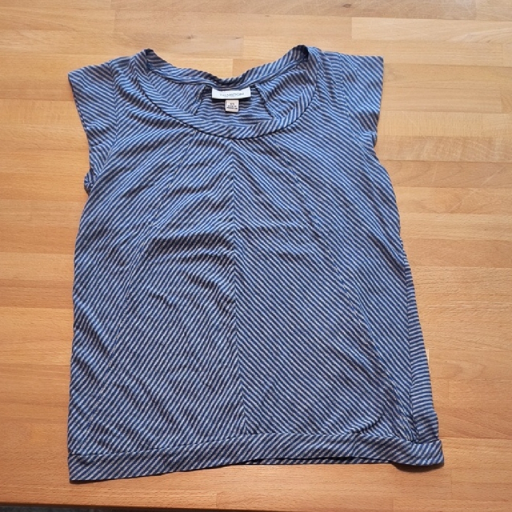 Thakoon for Target Blue and White Striped Tee